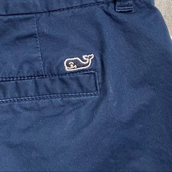 VINEYARD VINES / Navy Blue Chino Everyday Shorts Size 00 - Picture 5 of 11
